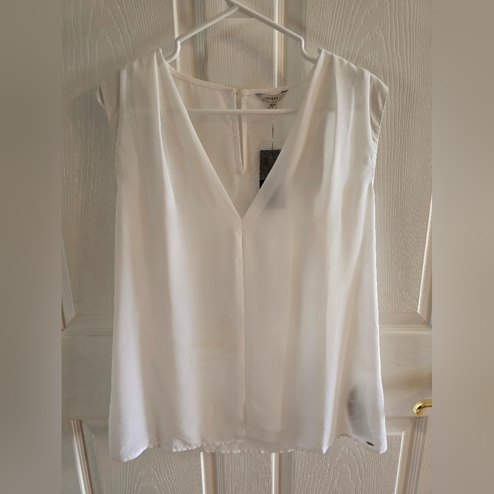 Guess Women's White Blouse